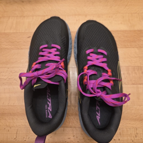Altra Outroad Trail Running Shoes Sneakers Women’s Size 7.5 Black Gray Purple - Picture 5 of 9